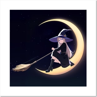 Witch Broomstick Posters and Art